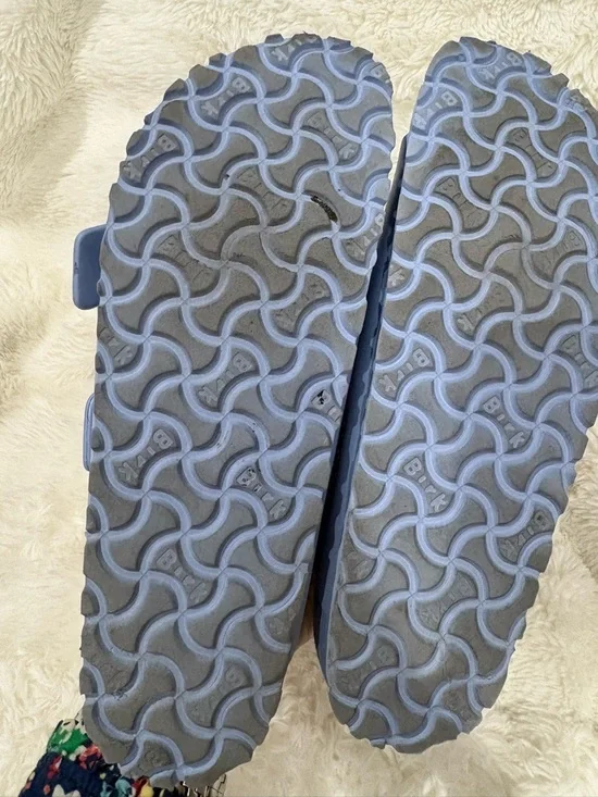 Birkenstock Light Blue Arizona EVA Slip-On Sandals - Picture 7 of 7